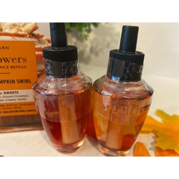Bath & Body Works “Caramel Pumpkin Swirl” New Boxed Set Wallflower Refills - Picture 4 of 4